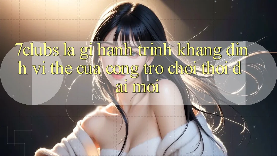 7clubs Là Gì? Hành Trình Khẳng Định Vị Thế Của Cổng Trò chơi Thời Đại Mới 7clubs Là Gì? Hành Trình Khẳng Định Vị Thế Của Cổng Trò chơi Thời Đại Mới