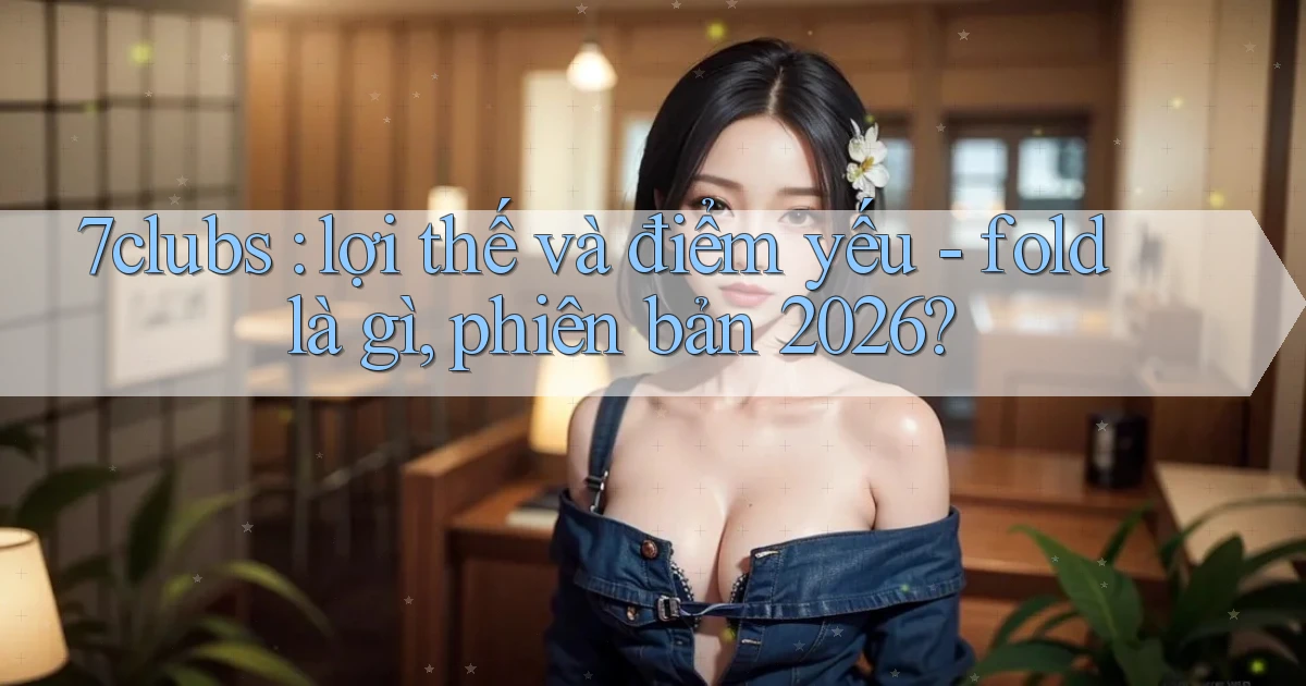 7clubs lợi thế và điểm yếu   fold là gì, phiên bản 2026