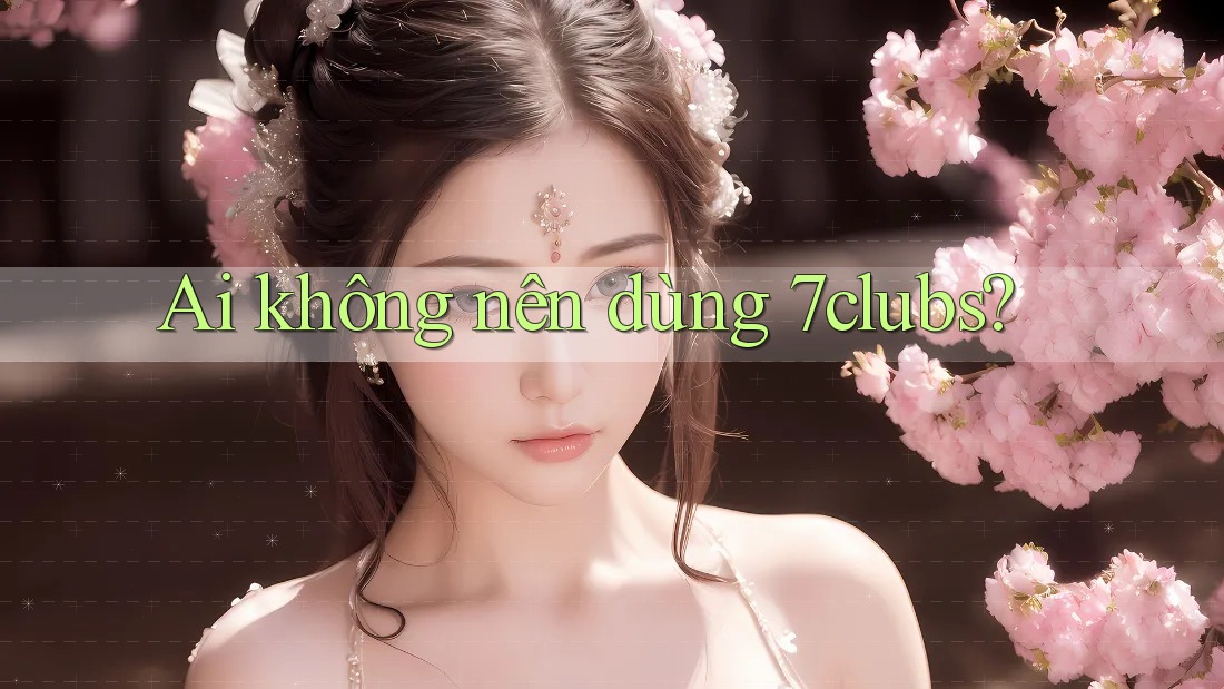 Ai không nên dùng 7clubs? Ai không nên dùng 7clubs?