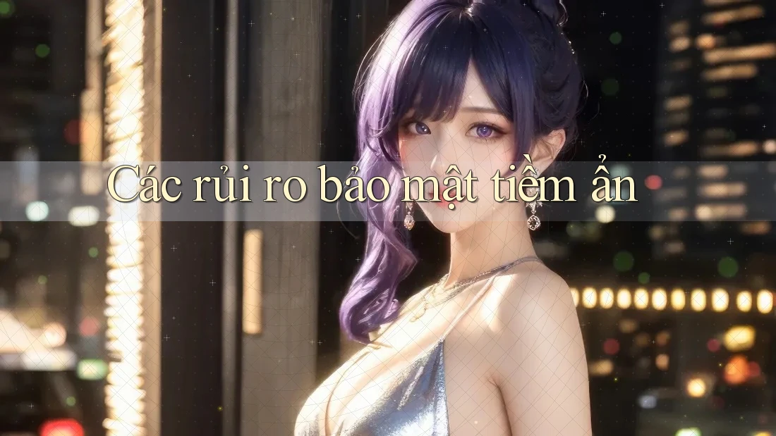 Các rủi ro bảo mật tiềm ẩn Các rủi ro bảo mật tiềm ẩn