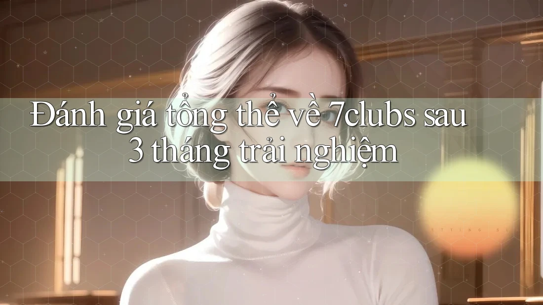 Đánh giá tổng thể về 7clubs sau 3 tháng trải nghiệm