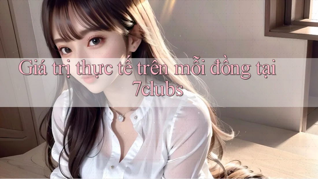 Giá trị thực tế trên mỗi đồng tại 7clubs