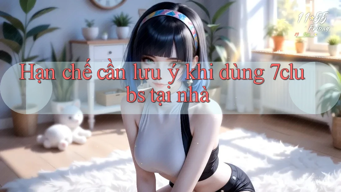 Hạn chế cần lưu ý khi dùng 7clubs tại nhà Hạn chế cần lưu ý khi dùng 7clubs tại nhà