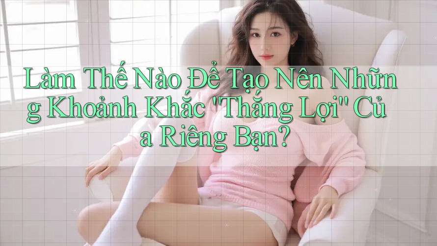 Làm Thế Nào Để Tạo Nên Những Khoảnh Khắc “Thắng Lợi” Của Riêng Bạn?