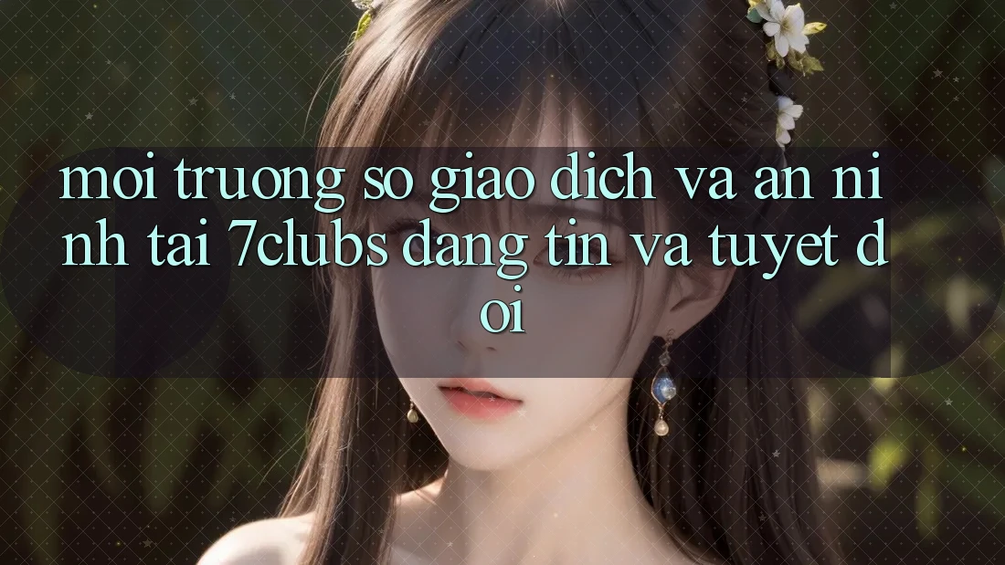 Môi trường số Giao Dịch Và An ninh Tại 7clubs: Đáng tin Và Tuyệt Đối