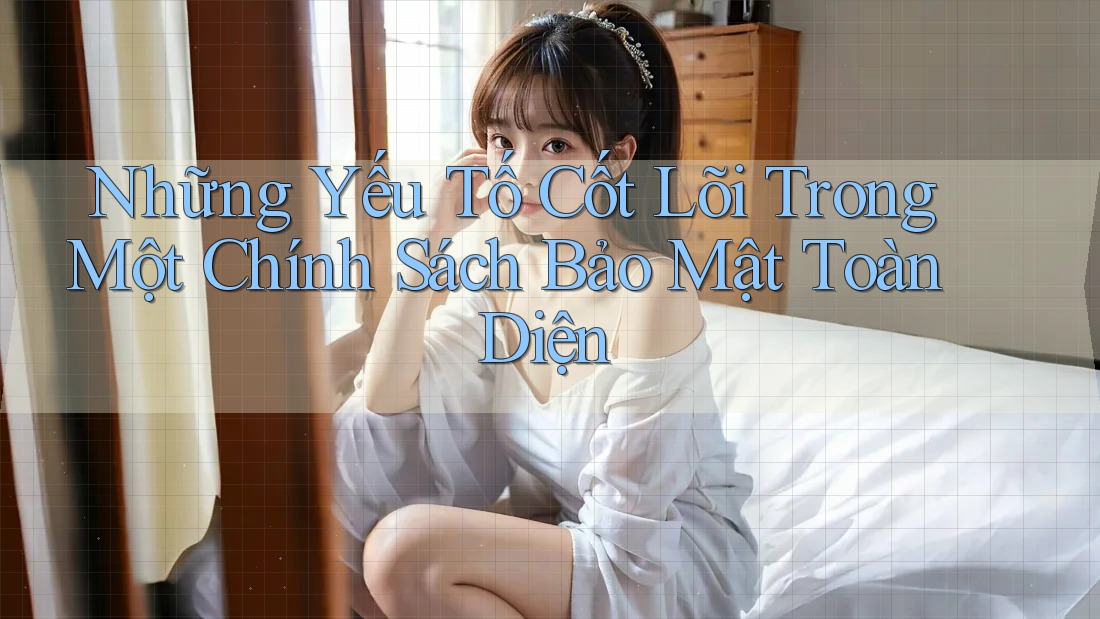 Những Yếu Tố Cốt Lõi Trong Một Chính Sách Bảo Mật Toàn Diện