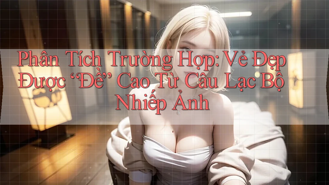 Phân Tích Trường Hợp: Vẻ Đẹp Được “Đề” Cao Từ Câu Lạc Bộ Nhiếp Ảnh Phân Tích Trường Hợp: Vẻ Đẹp Được “Đề” Cao Từ Câu Lạc Bộ Nhiếp Ảnh