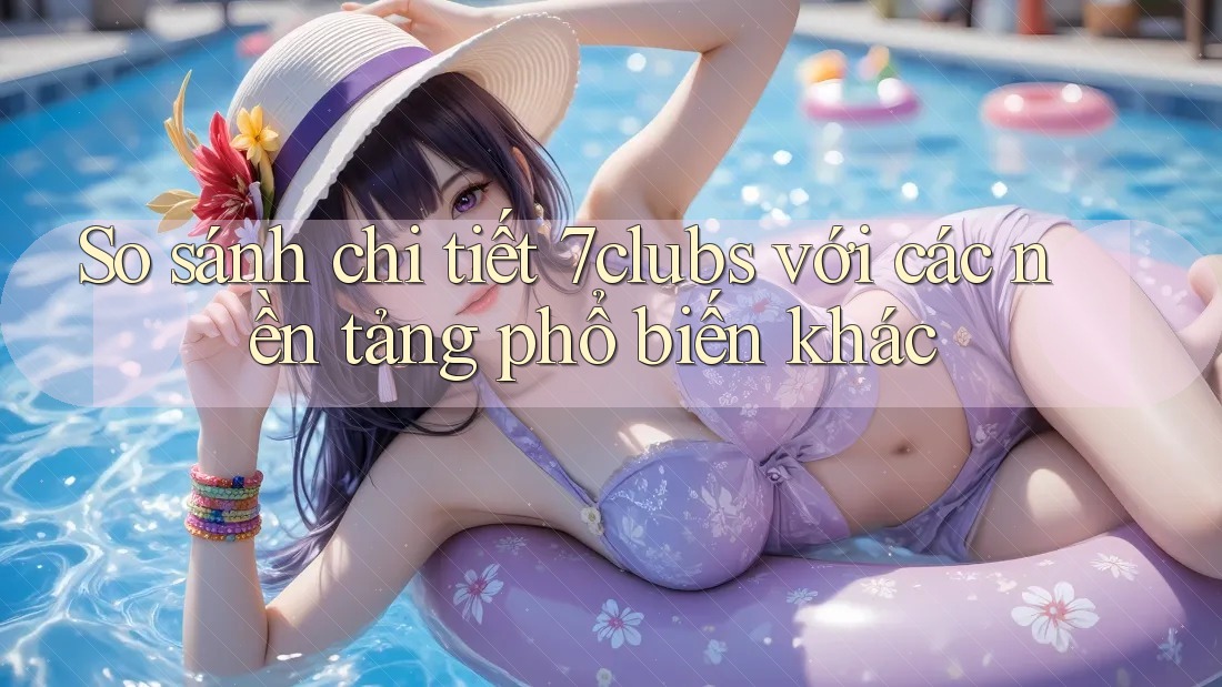 So sánh chi tiết 7clubs với các nền tảng phổ biến khác So sánh chi tiết 7clubs với các nền tảng phổ biến khác