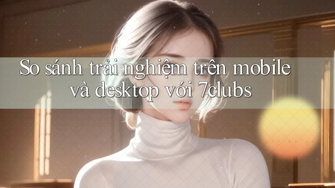 So sánh trải nghiệm trên mobile và desktop với 7clubs