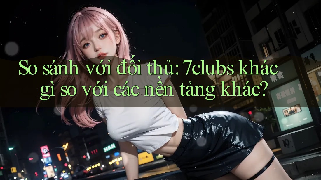 So sánh với đối thủ: 7clubs khác gì so với các nền tảng khác?