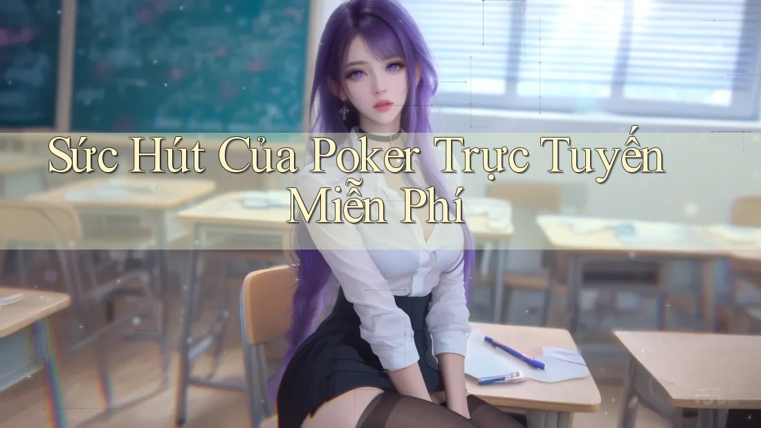Sức Hút Của Poker Trực Tuyến Miễn Phí