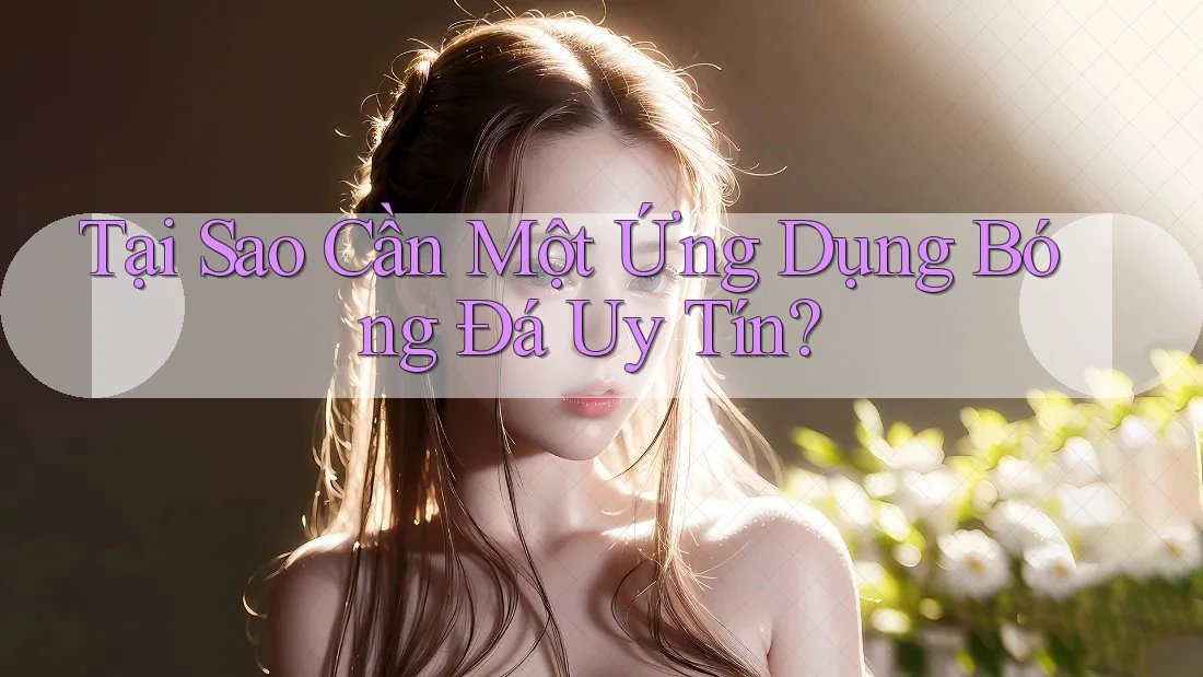 Tại Sao Cần Một Ứng Dụng Bóng Đá Uy Tín?