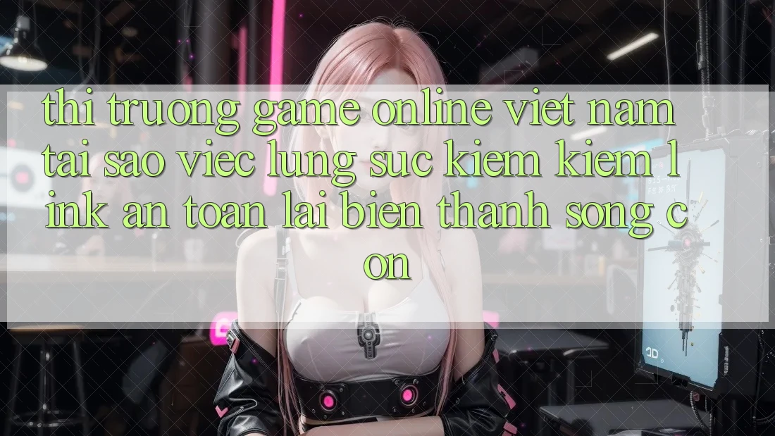 Thị Trường Game Online Việt Nam: Tại Sao Việc Lùng sục kiếm Kiếm “Link An toàn” Lại Biến thành Sống Còn?
