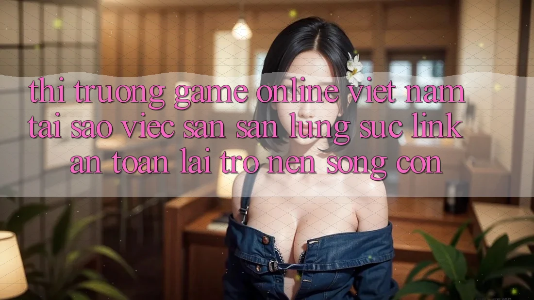 Thị Trường Game Online Việt Nam: Tại Sao Việc Săn săn lùng sục “Link An Toàn” Lại Trở nên Sống Còn?