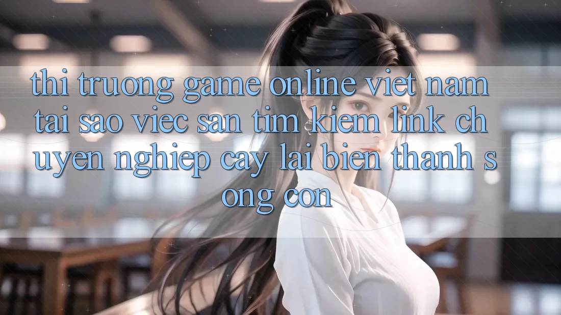 Thị Trường Game Online Việt Nam: Tại Sao Việc Săn tìm kiếm “Link Chuyên nghiệp cậy” Lại Biến thành Sống Còn? Thị Trường Game Online Việt Nam: Tại Sao Việc Săn tìm kiếm “Link Chuyên nghiệp cậy” Lại Biến thành Sống Còn?