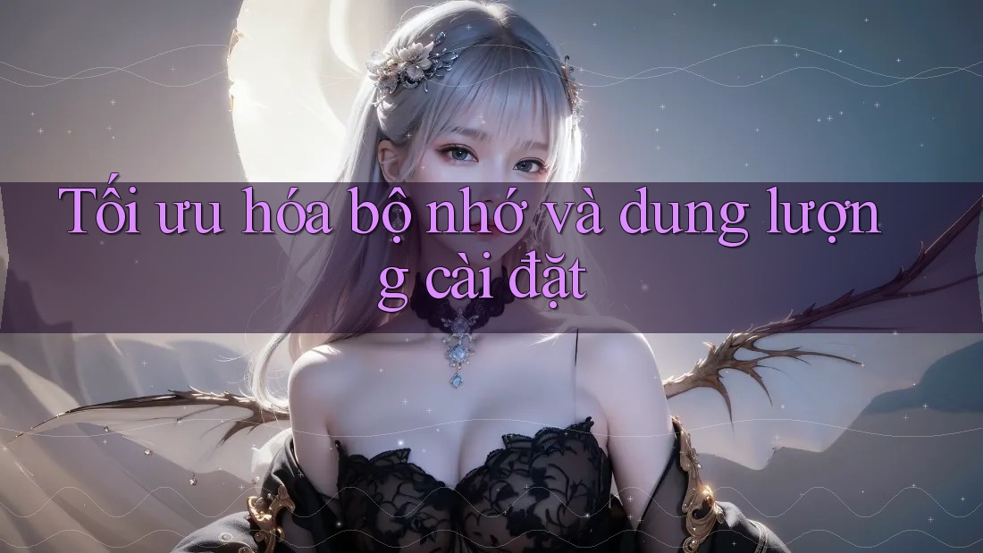 Tối ưu hóa bộ nhớ và dung lượng cài đặt Tối ưu hóa bộ nhớ và dung lượng cài đặt