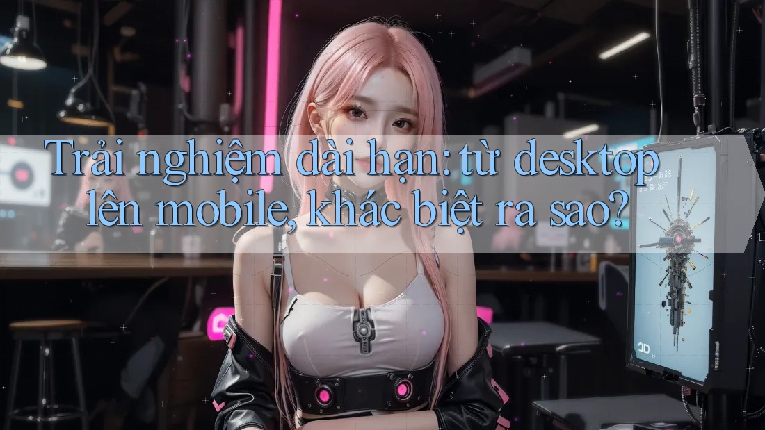 Trải nghiệm dài hạn: từ desktop lên mobile, khác biệt ra sao?