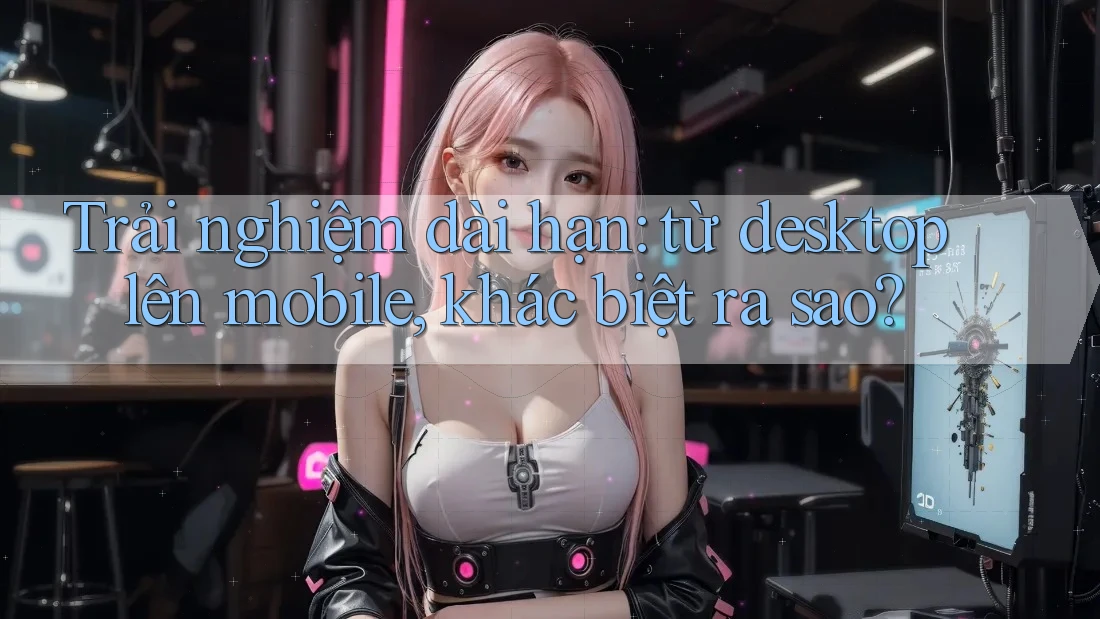Trải nghiệm dài hạn: từ desktop lên mobile, khác biệt ra sao?