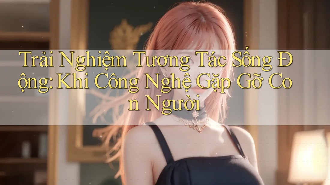 Trải Nghiệm Tương Tác Sống Động: Khi Công Nghệ Gặp Gỡ Con Người Trải Nghiệm Tương Tác Sống Động: Khi Công Nghệ Gặp Gỡ Con Người