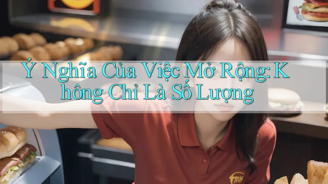 Ý Nghĩa Của Việc Mở Rộng: Không Chỉ Là Số Lượng